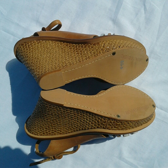 The Frye Company Jade Leather Weave Sandals